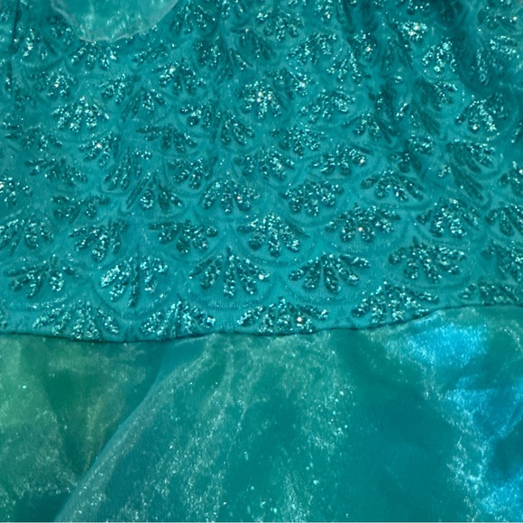 Disney Castle Collection Ariel The Little Mermaid Dress Costume Girls Size 11/12 - Picture 7 of 14